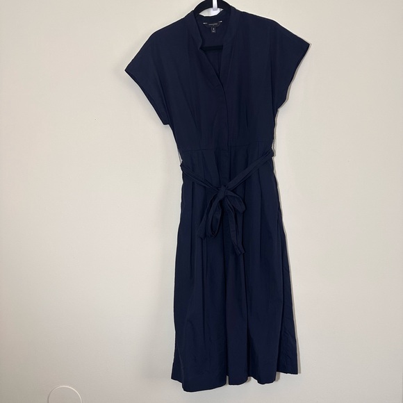 Banana Republic Navy Midi Dress - Picture 3 of 16